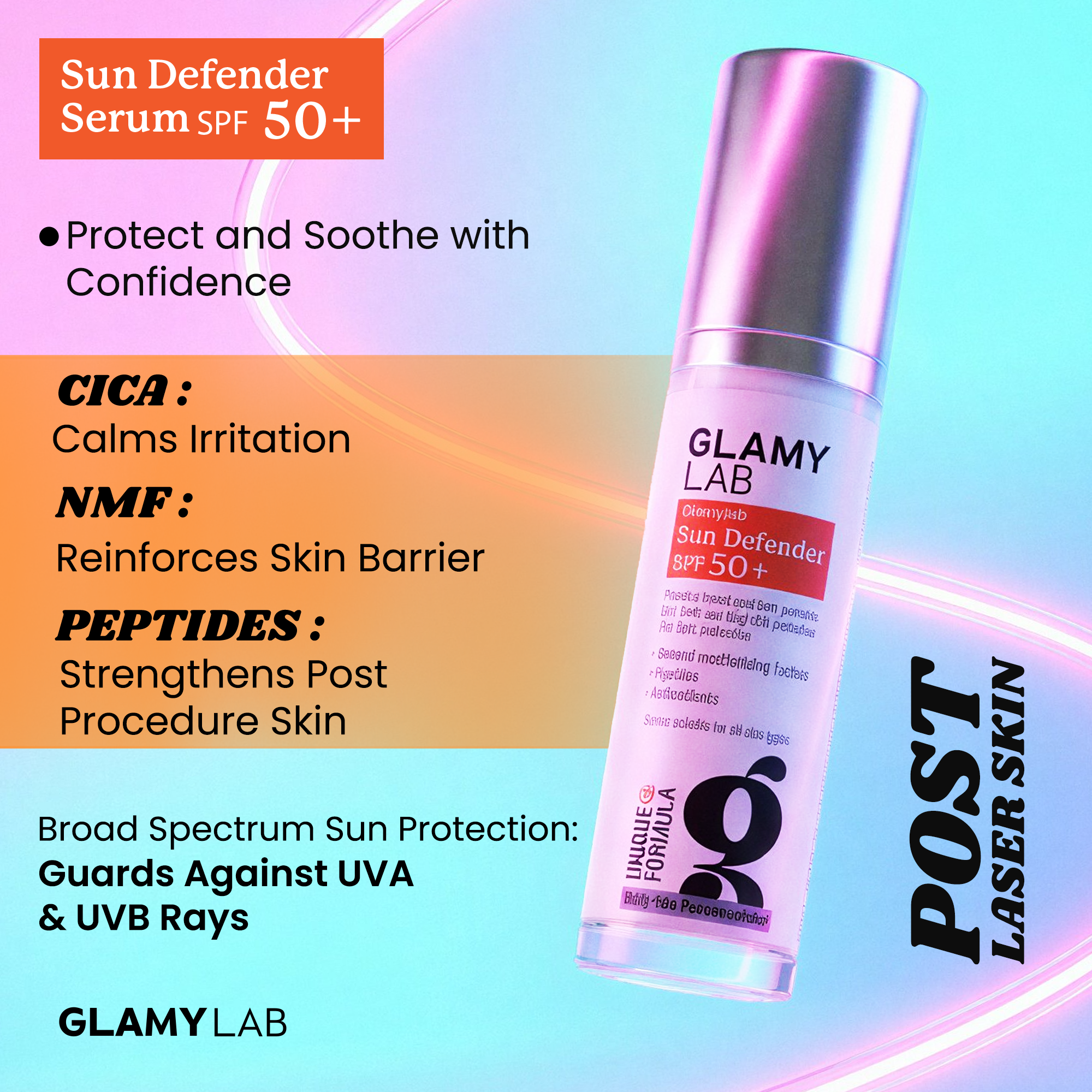 GLAMY LAB Sun Defender SPF 50+ 50 ml