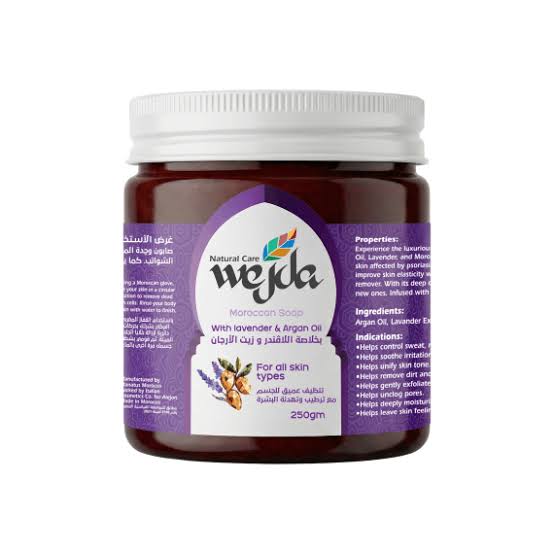Wejda Moroccan Soap With Lavender & Argan