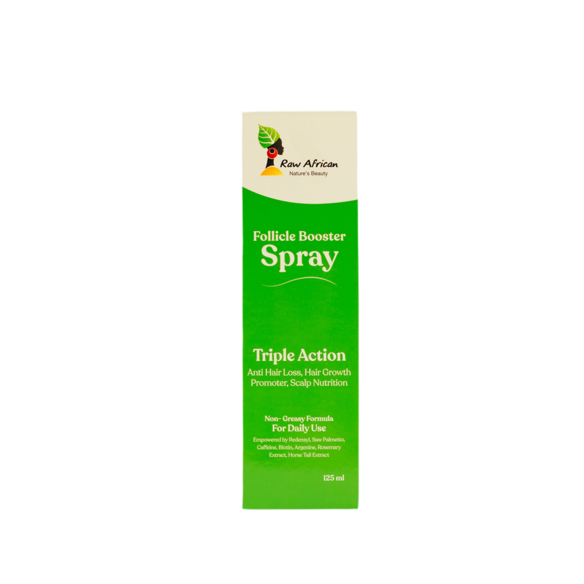 Raw African Follicle Booster Redensyl Daily Spray