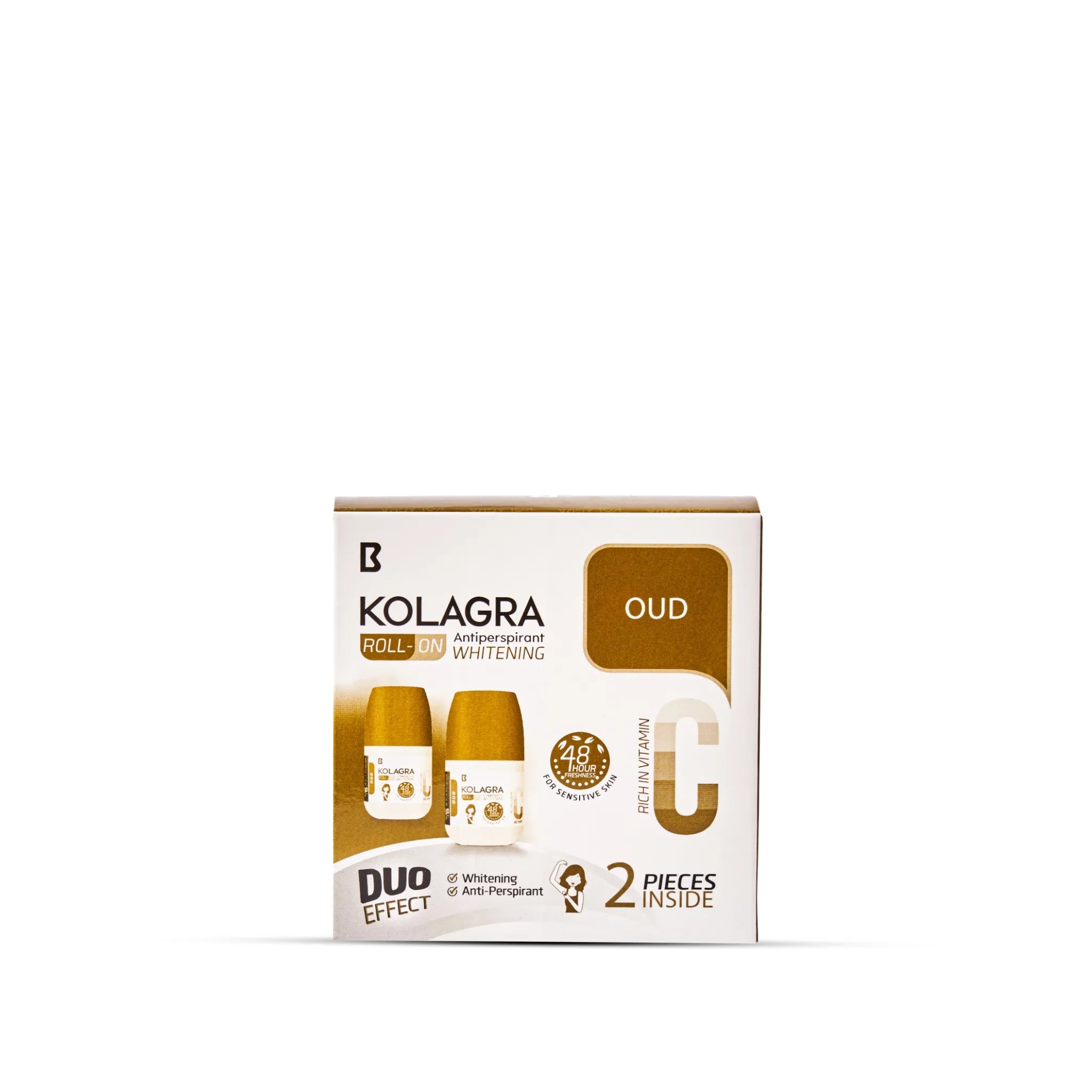 Kolagra whitening Roll on 2*1 promo pack 1+1 Oud