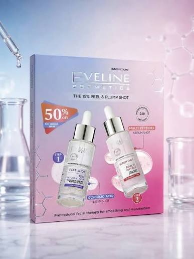 EVELINE PEPTIDES + GLYCOLIC ACID عرض