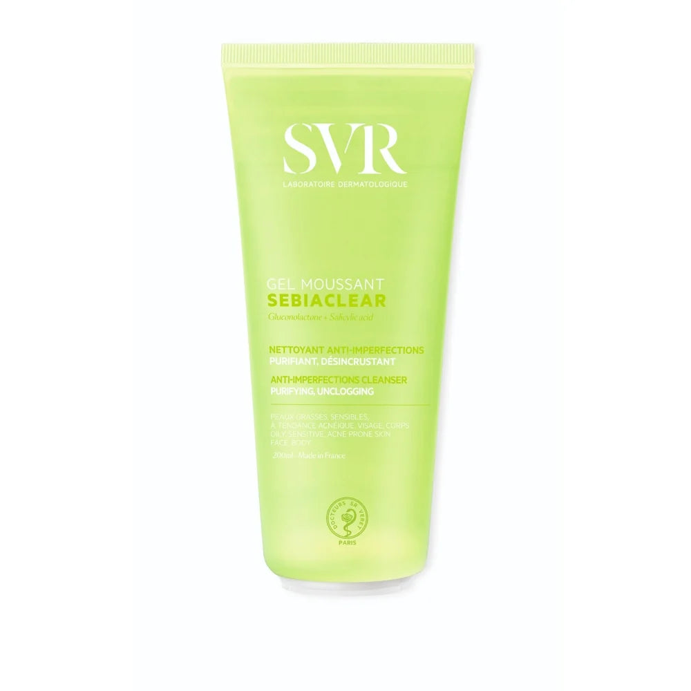 SVR SEBIACLEAR GEL MOUSSANT 200ML