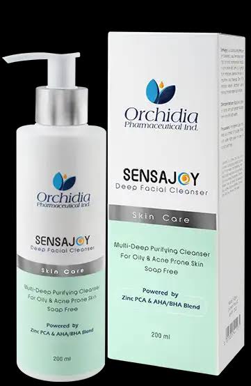 SENSA JOY DEEP FACIAL CLEANSER 200 ML (ORCHIDIA)