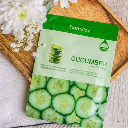 Farm Stay Visible Difference Mask Sheet Cucumber