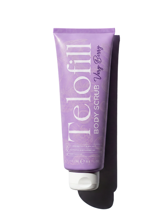 Telofill Very Berry Body Scrub 1+1