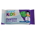Superkids Hygiene Water Wipes 20 Wipes