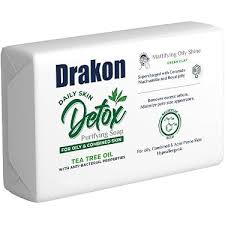 Drakon Detox Purifying Soap for oily & Combined  skin