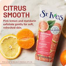 ST.IVES  PINK LEMON &ORANGE SCRUB 170 GM