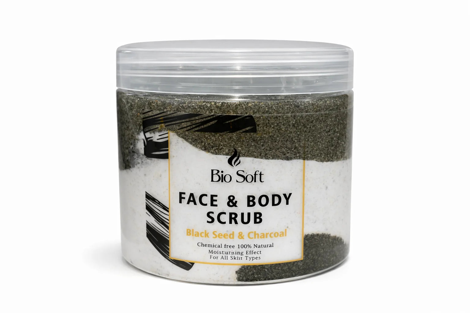 Bio Soft Scrub with Black seed & Charcoal Scrub