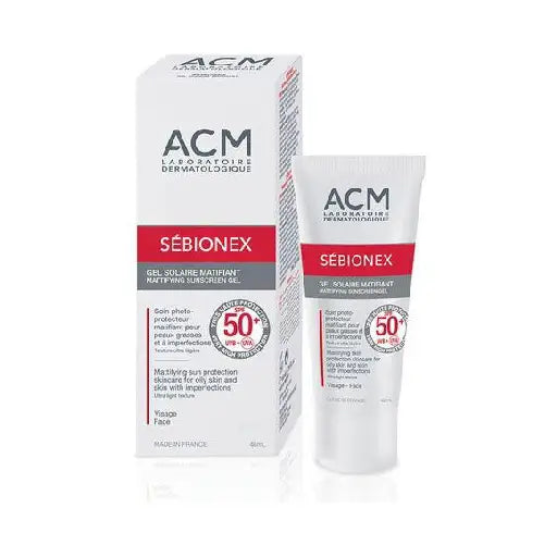 ACM Sébionex SPF 50+ Mattifying Sunscreen Gel - 40 ML