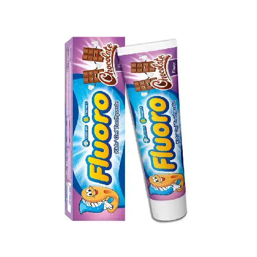 Fluoro Kids Toothpaste With Chocolate Flavour 50 Gm