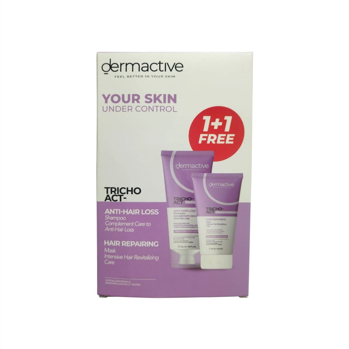 DERMACTIVE TRICHO-ACT ANTI-HAIR LOSS SHAMPOO+MASK