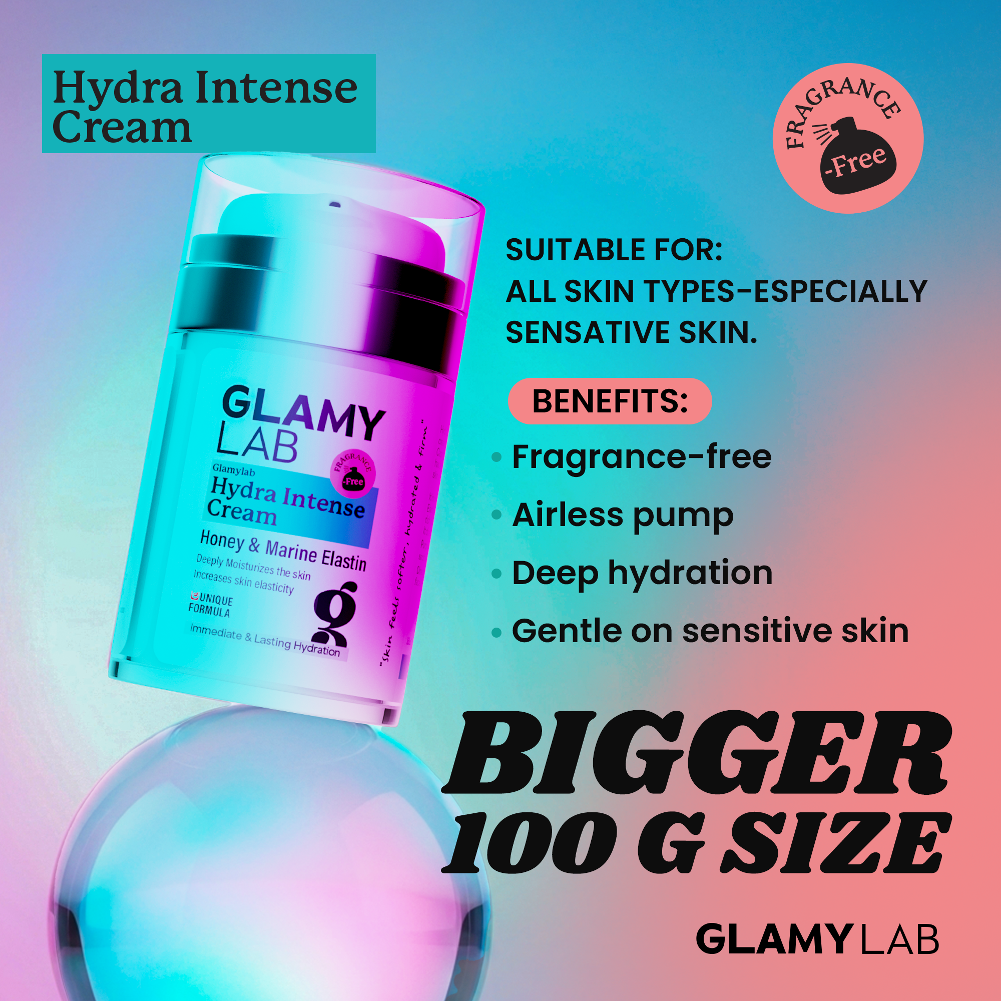 Glamy Lab Hydra Intense Cream 30 gm