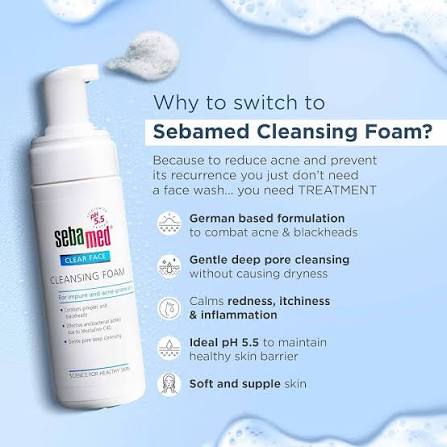 Sebamed Antibacterial Cleansing Foam 150ML