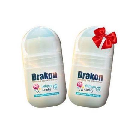 Drakon® Promopack whitening Roll on - Lollipop Candy 1+1 FREE