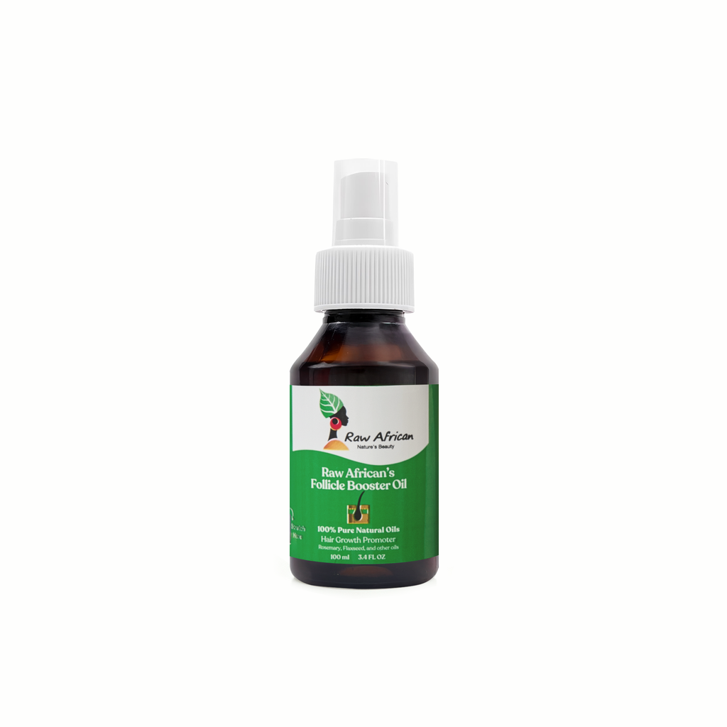 Raw African Hair Follicle Booster Oil