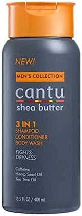 CANTU MEN 3X1 SHAMPOO+COND+SHOWER 400 ML