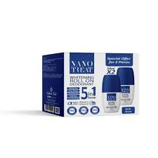 Nano-treat Whitening Deodorant Roll On Oud 1+1 Free