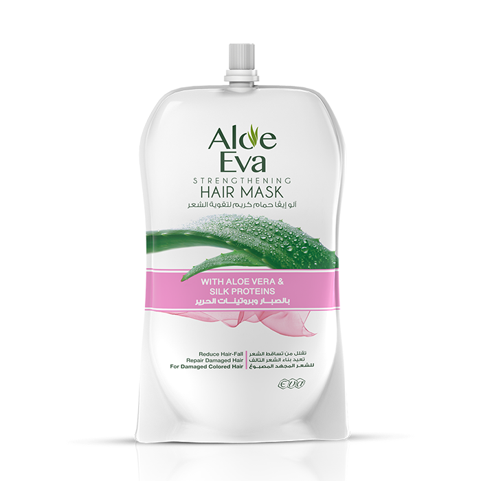 Aloe Eva Hair Mask Pouch With Aloe Vera & Silk Proteins 250 Gm