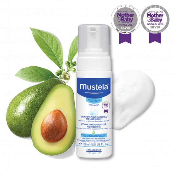Mustela Foam Shampoo for New Borns 150ml