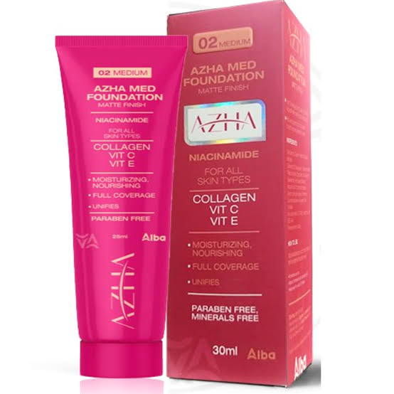 AZHA FOUNDATION ( 02 ) MATT 30 ML