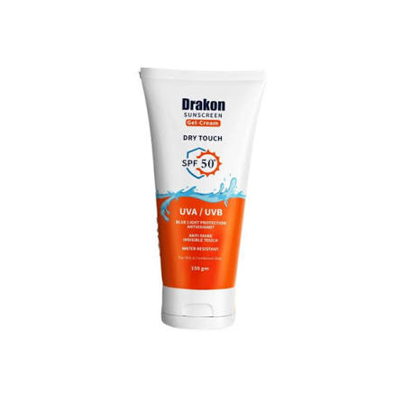 drakon sunscreen gel cream promo 150mg