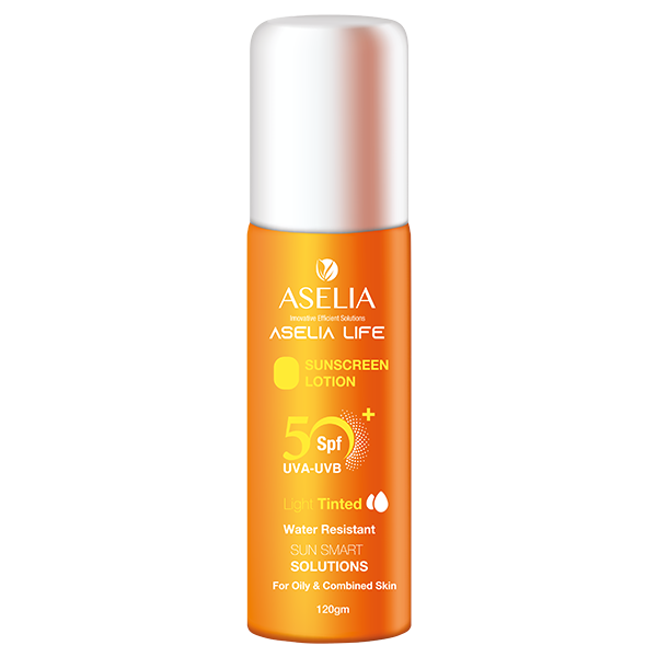 Aselia Sunscreen Light Tinted Lotion120 gm