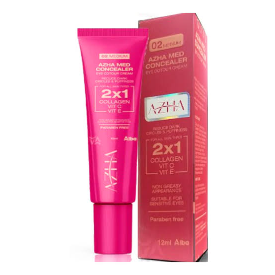 AZHA CONCEALER EYE CREAM 12 ML درجتين
