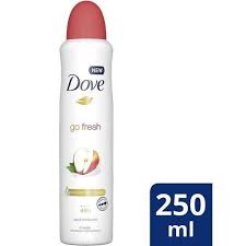 Dove Go Fresh Apple & White Tea Antiperspirant Deodorant Spray - 250ml