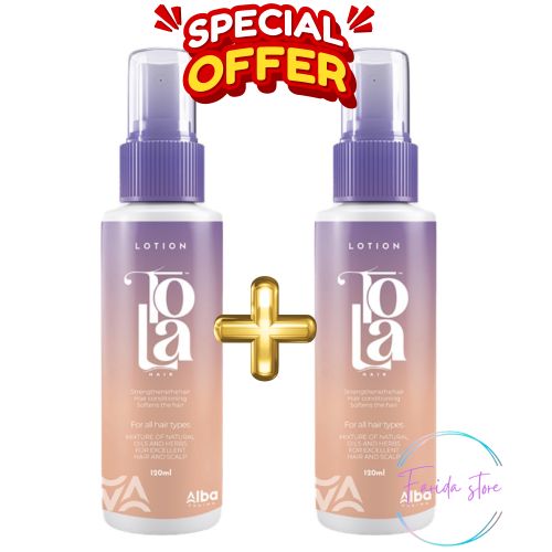 TOLA HAIR LOTION 120 ML OFFER 1+1