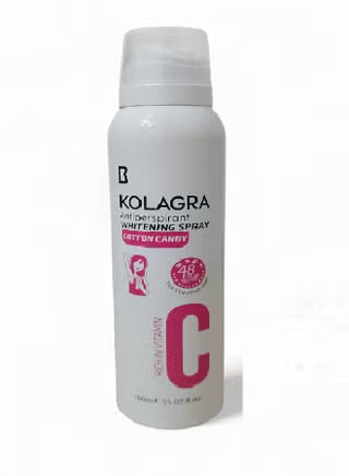 Kolagra Antiperspirant WHITENING SPRAY For Women-150ml