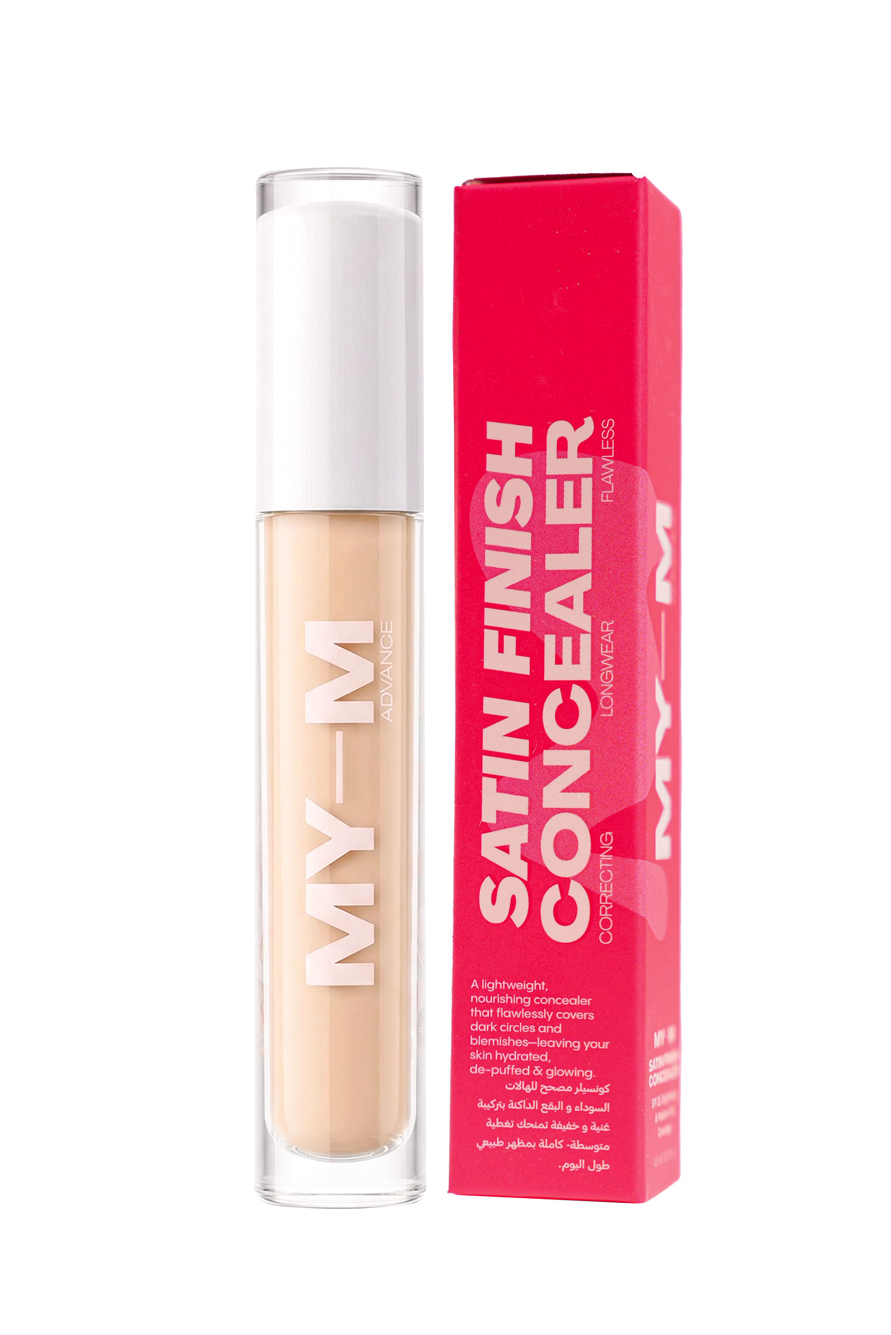 MY-M Advance Satin Finish Concealer - Cream Silk 120