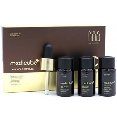 Medicube Deep Vita C 14.5% Ampoule 10g X 3 Bottles