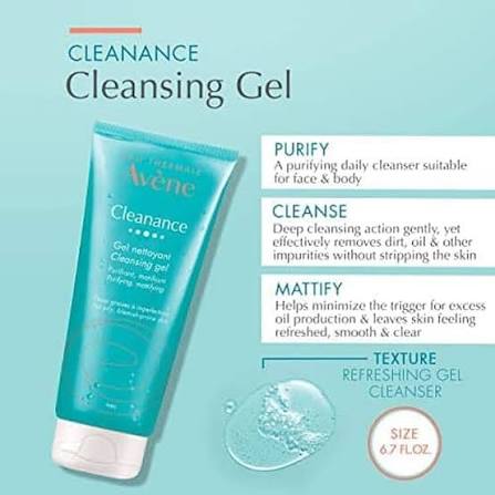 Avene Cleanance Cleansing Gel for face and body - 200ml