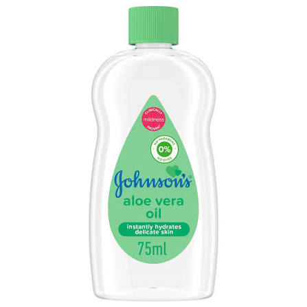 JOHNSONS BABY ALOVERA OIL 75ML الوفيرا
