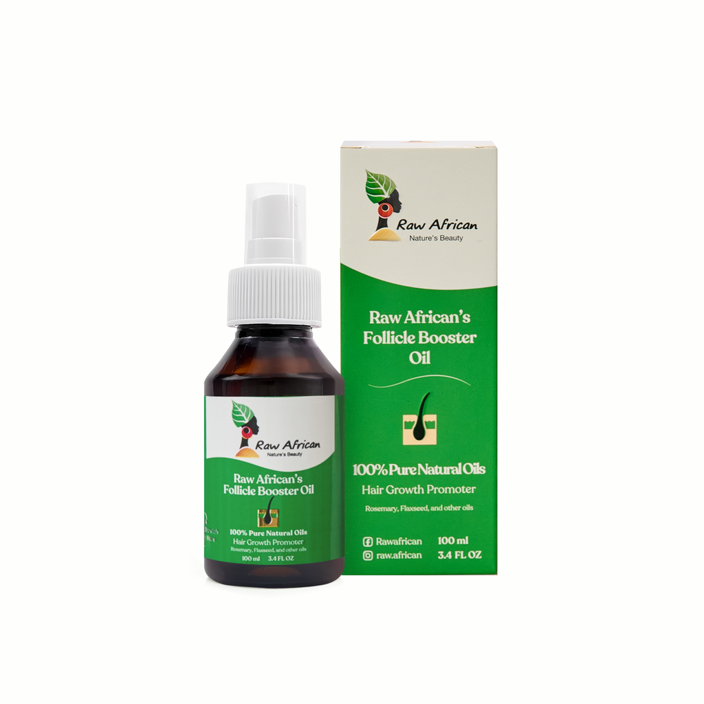 Raw African Hair Follicle Booster Oil