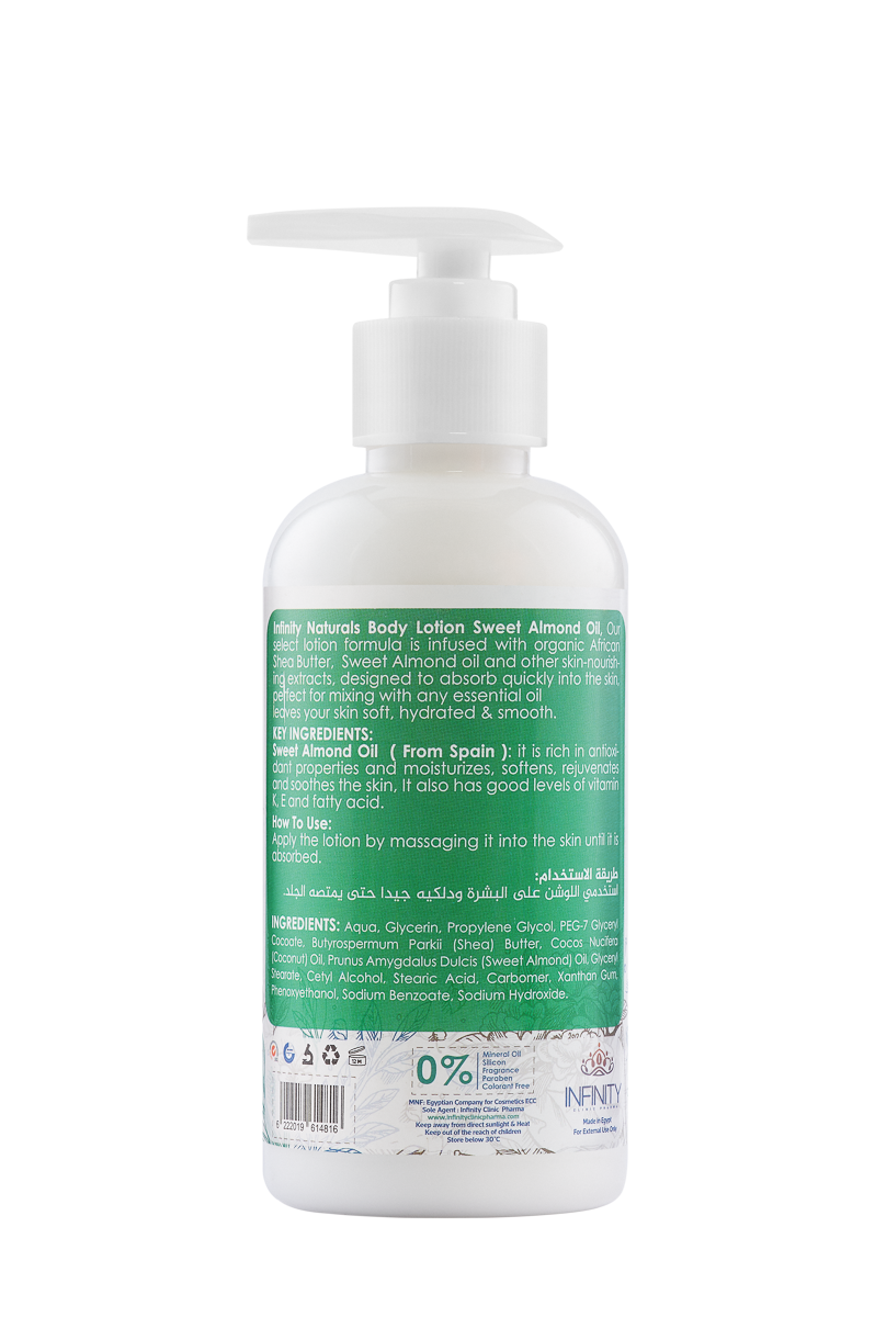 Infinity Body Lotion Sweet Almond oil