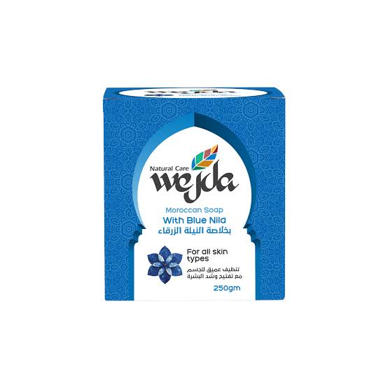 Wejda Moroccan Soap With Blue Nila