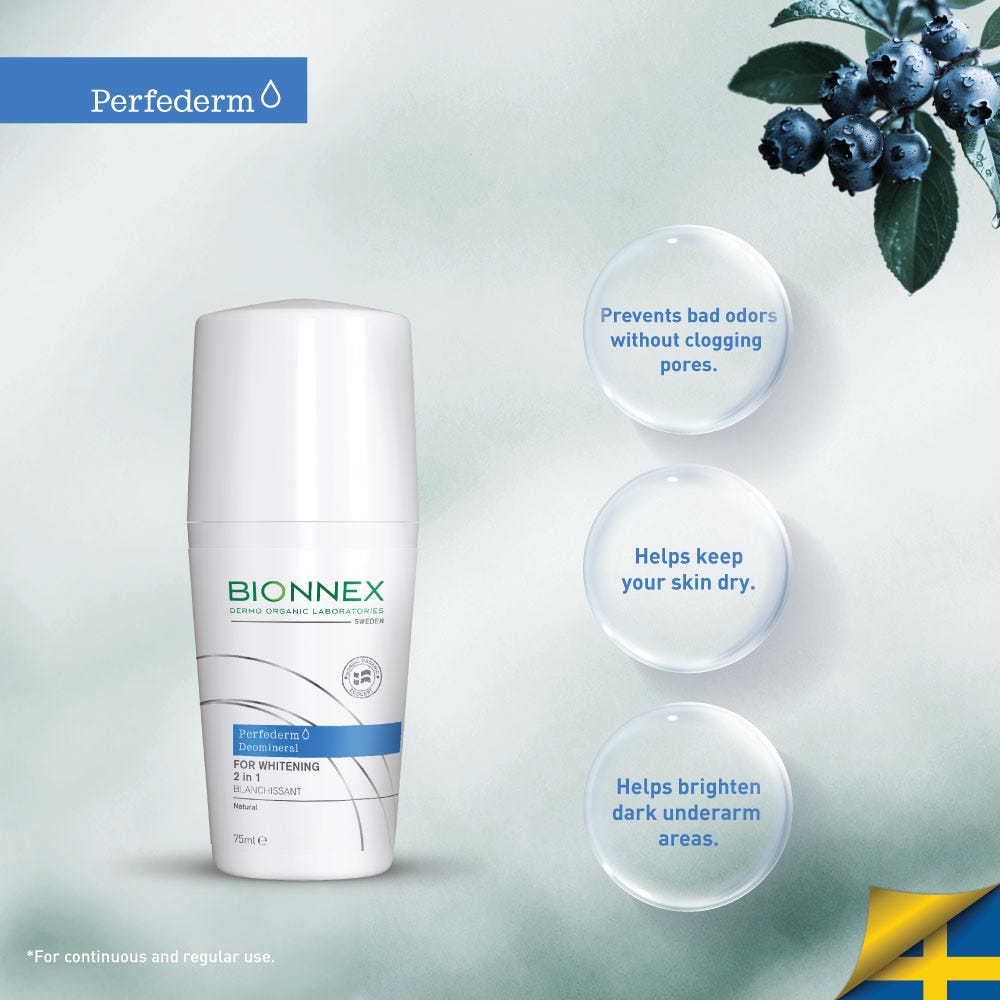 Bionnex Perfederm Deomineral Roll-On For Whitening