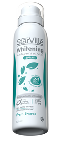 Starville Whitening Antiperspirants Spray Fresh Breeze 200 ml