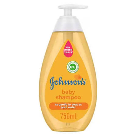 JOHNSONS BABY GOLD SHAMPOO 750 ML