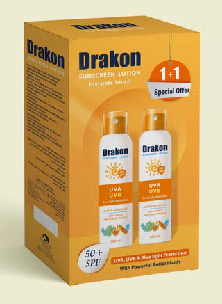 Drakon ® Promopack Sunscreen Lotion SPF 50+ ( 1+1 Free)
