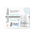 Tetra Glow Whitening Deodorant Roll On - Oxygen Bubbles - Promo Pack (1+1)