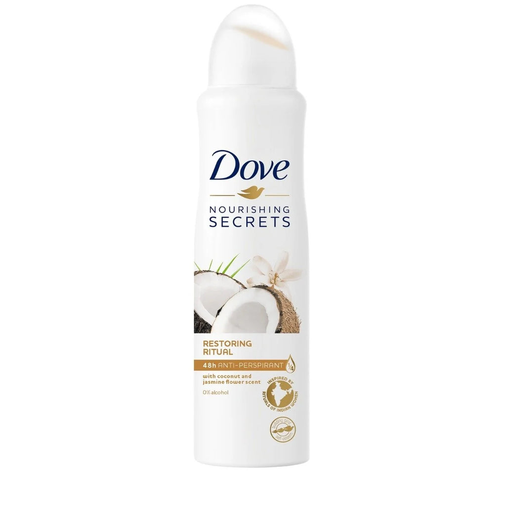 Dove Restoring Ritual With Coconut & Jasmin Flower Deodorant Spray