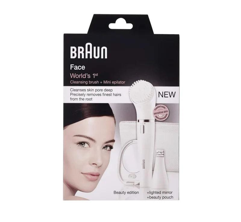 BRAUN FACE MINI EPILATOR&CLEANSING 831