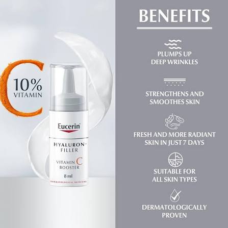 EUCERIN Hyaluron-Filler Vitamin C Serum - 8 ML