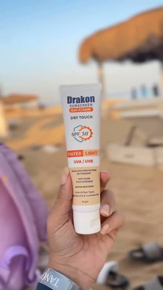 Drakon Tinted sunscreen Foundation  (Light shade) promo