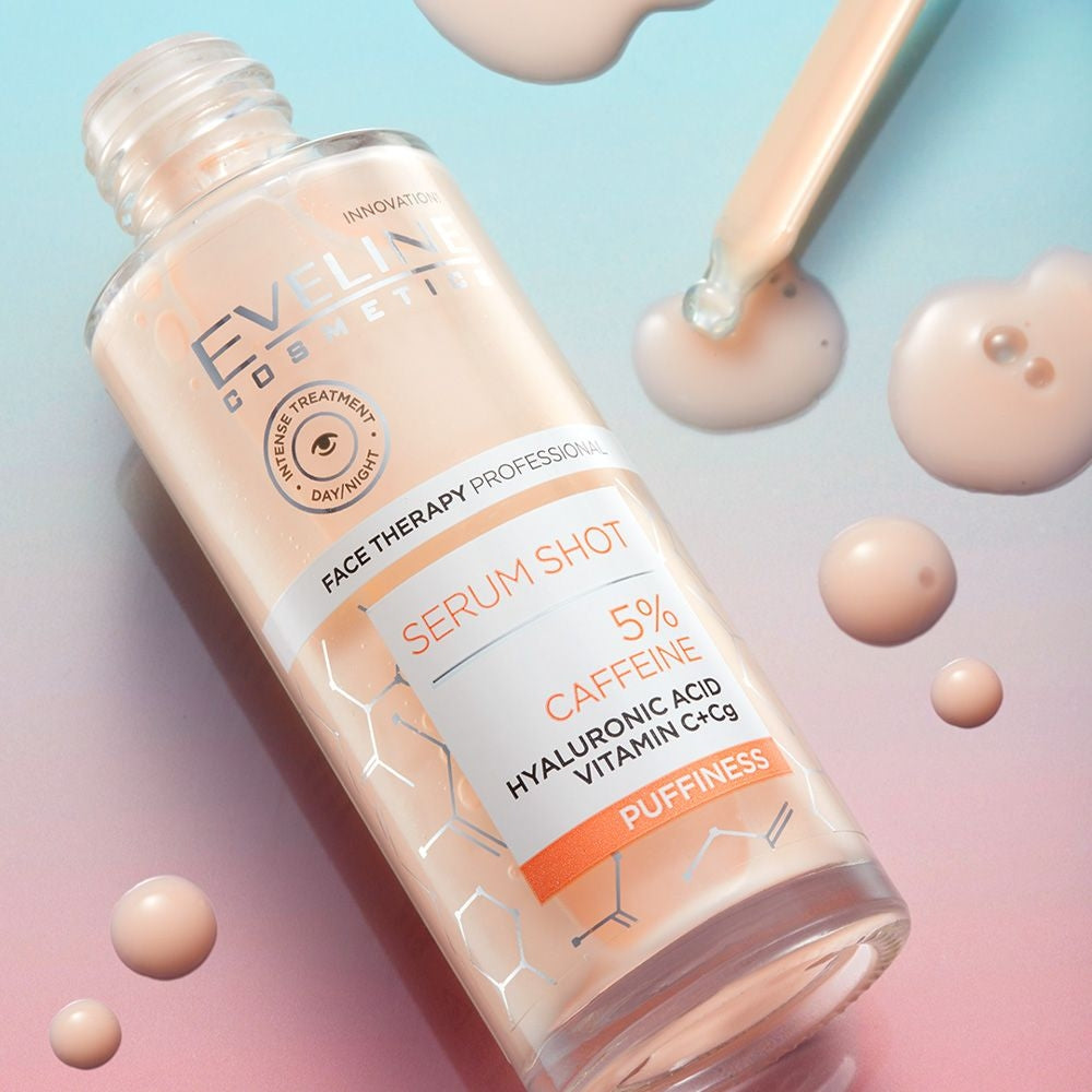 Eveline Serum Shot 5% Caffeine Puffiness Serum