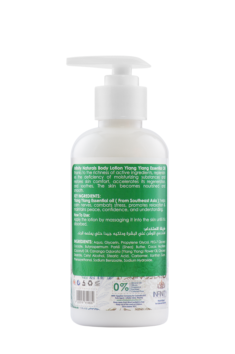 Infinity Body Lotion Ylang Ylang Essential Oil 200ml