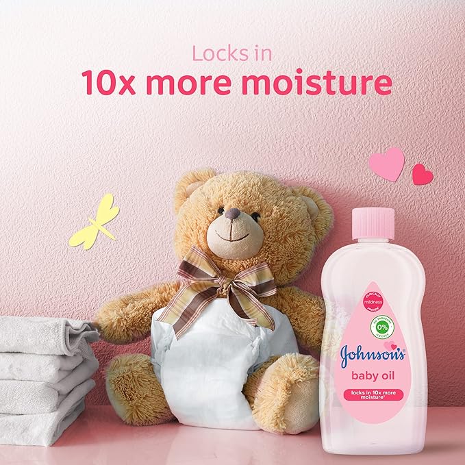 JOHNSONS BABY OIL 200 ML البينك